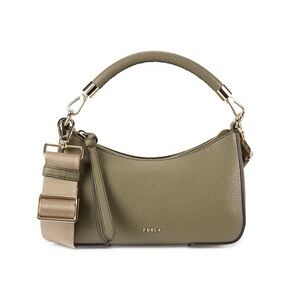 Furla Emera Mini Leather Crossbody Bag